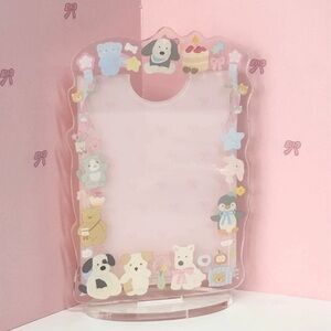NEW jellycat fanmade 3in photo frame stand display